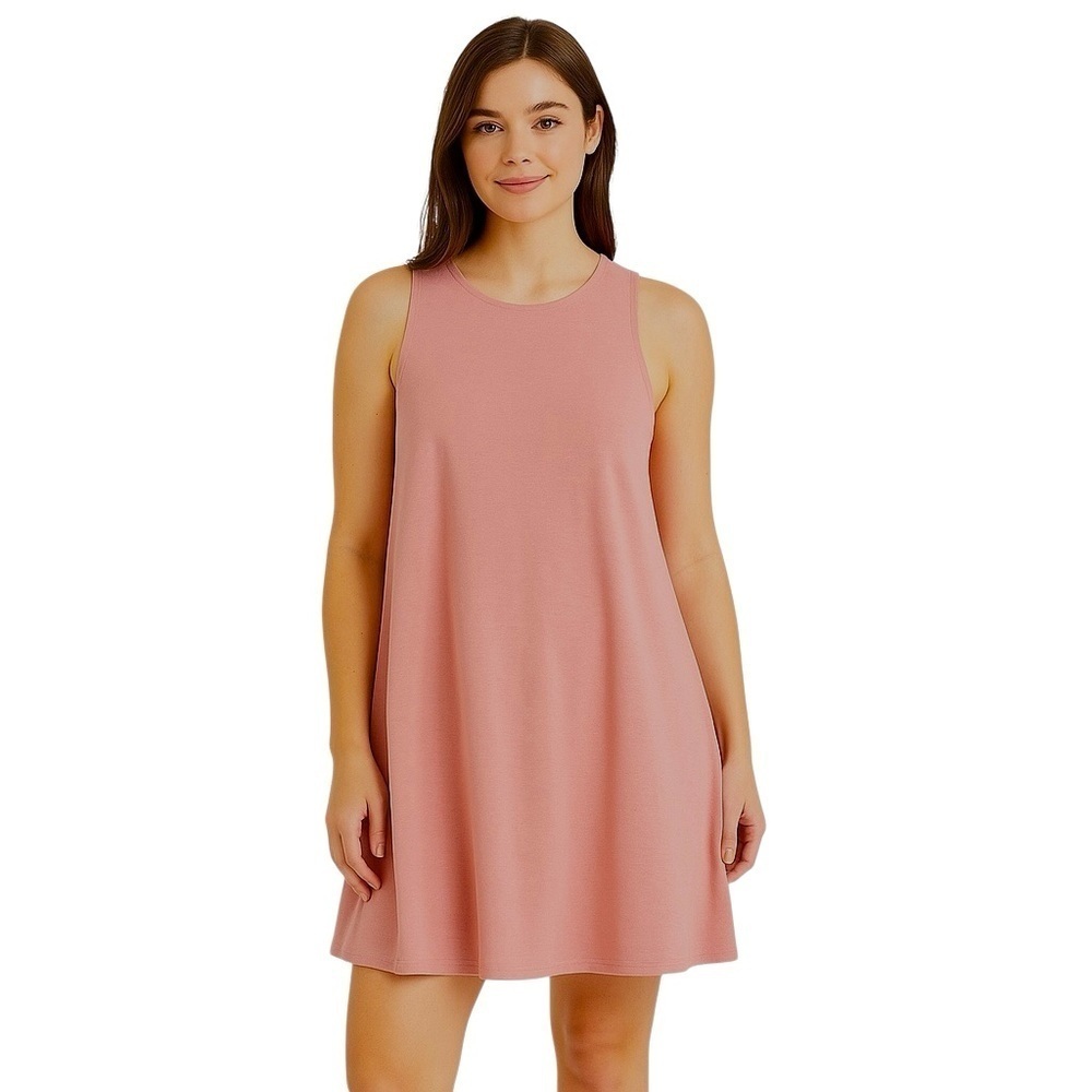 SAGE Peach Dress S